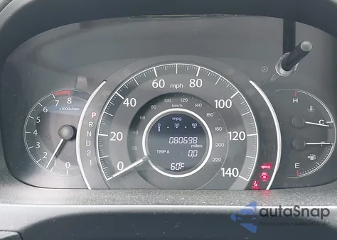 2013 Honda Cr-V Ex-L из США, поврежденный, VIN 2HKRM4H71DH640084